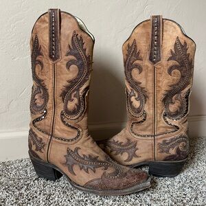 Corral Cowboy Boots Sz 9